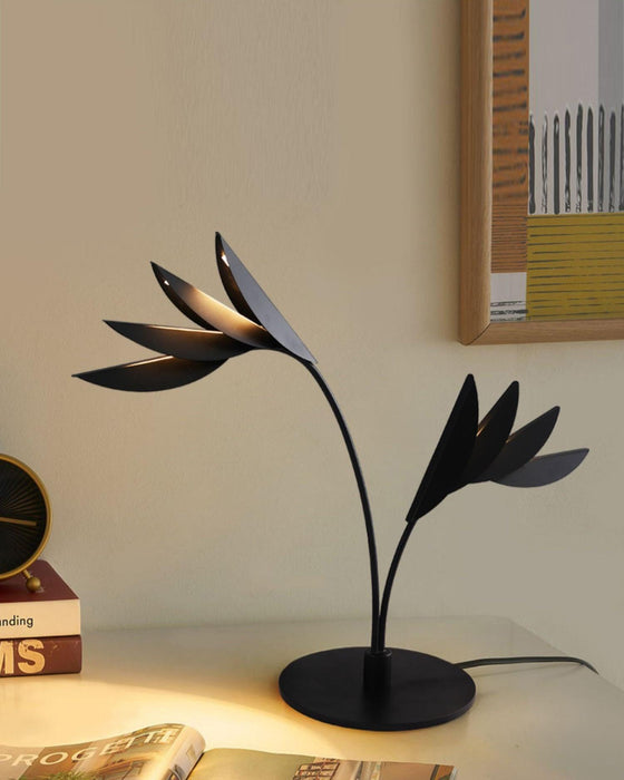 Lampe de table double feuille - DWHOME