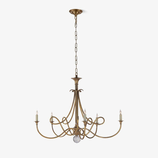 Double Twist Chandelier-DWHOME