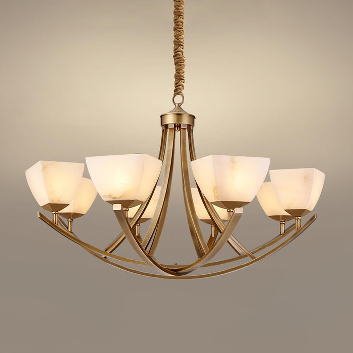 Dover Brass Chandelier - DWHOME