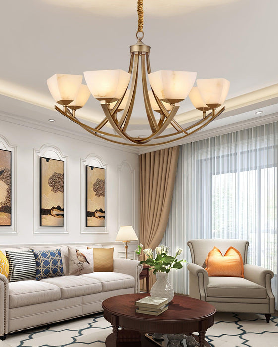 Dover Brass Chandelier - DWHOME