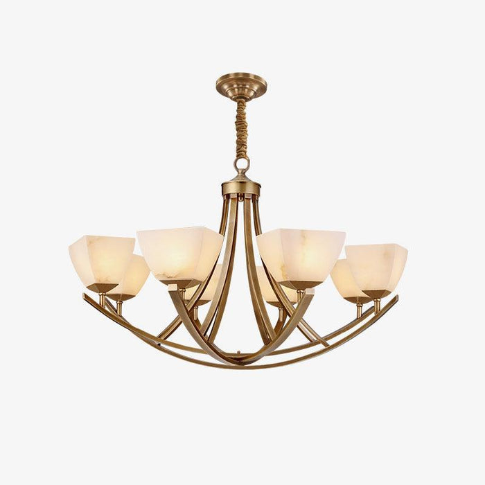 Dover Brass Chandelier - DWHOME