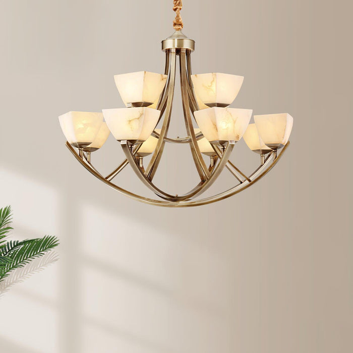 Dover Brass Chandelier - DWHOME