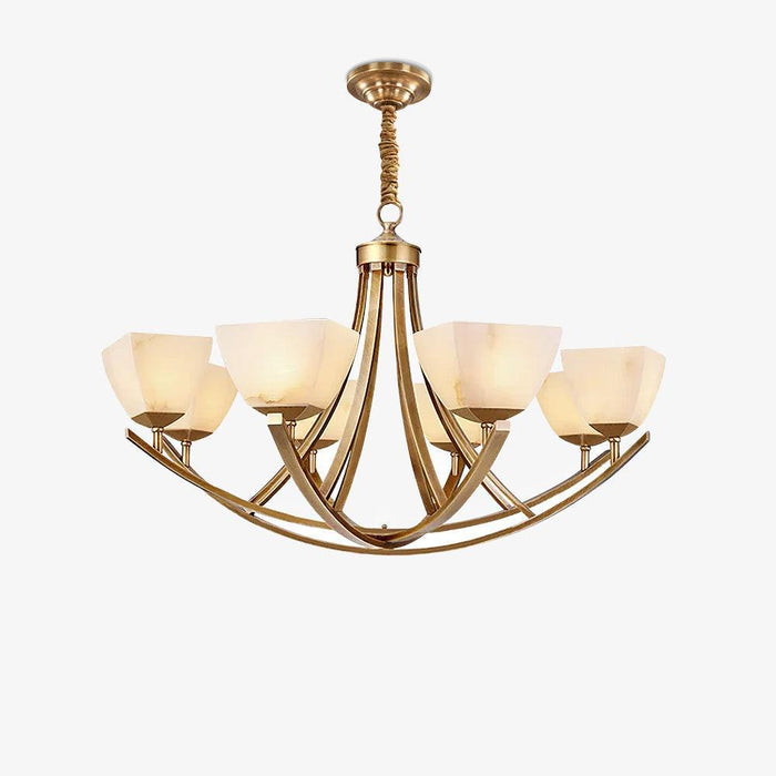 Dover Brass Chandelier - DWHOME