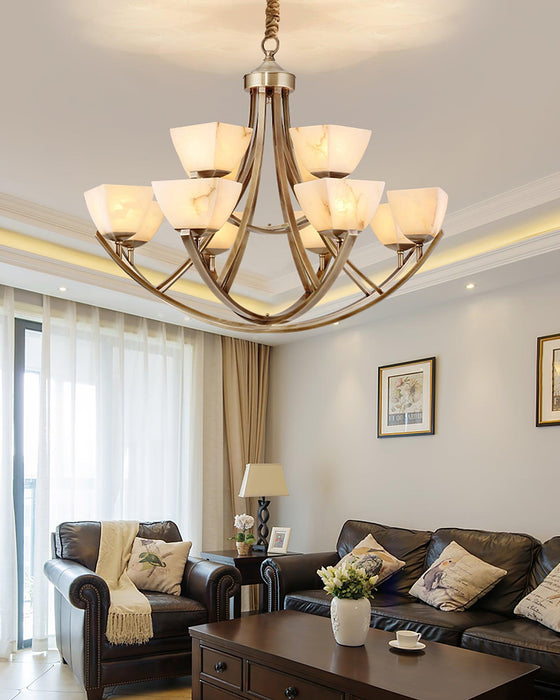 Dover Brass Chandelier - DWHOME