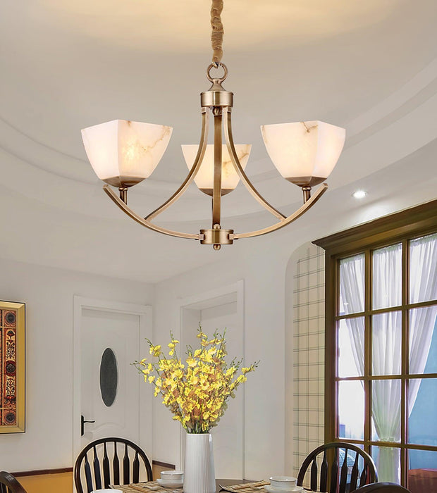 Dover Brass Chandelier - DWHOME