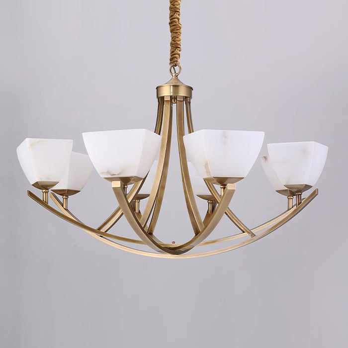 Dover Brass Chandelier - DWHOME