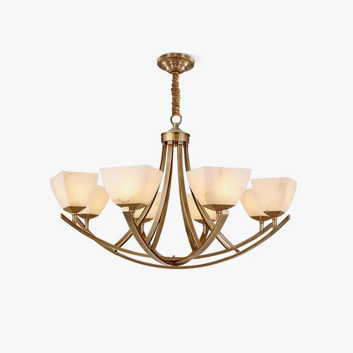 Dover Brass Chandelier - DWHOME
