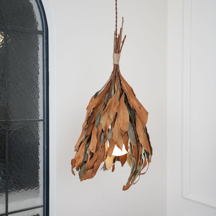 Dried Branch Leaf Pendant Lamp-DWHOME
