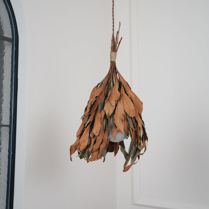 Dried Branch Leaf Pendant Lamp-DWHOME