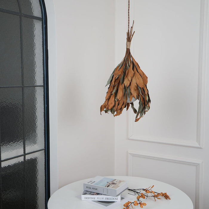 Dried Branch Leaf Pendant Lamp-DWHOME