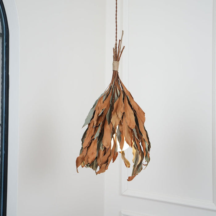 Dried Branch Leaf Pendant Lamp-DWHOME