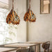 Dried Branch Leaf Pendant Lamp-DWHOME