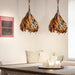 Dried Branch Leaf Pendant Lamp-DWHOME