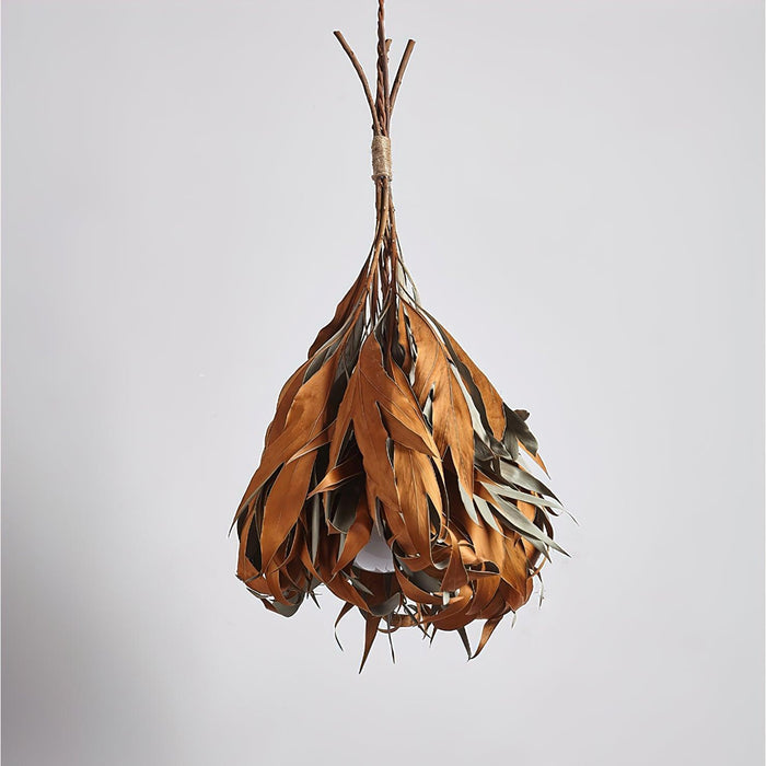 Dried Branch Leaf Pendant Lamp-DWHOME
