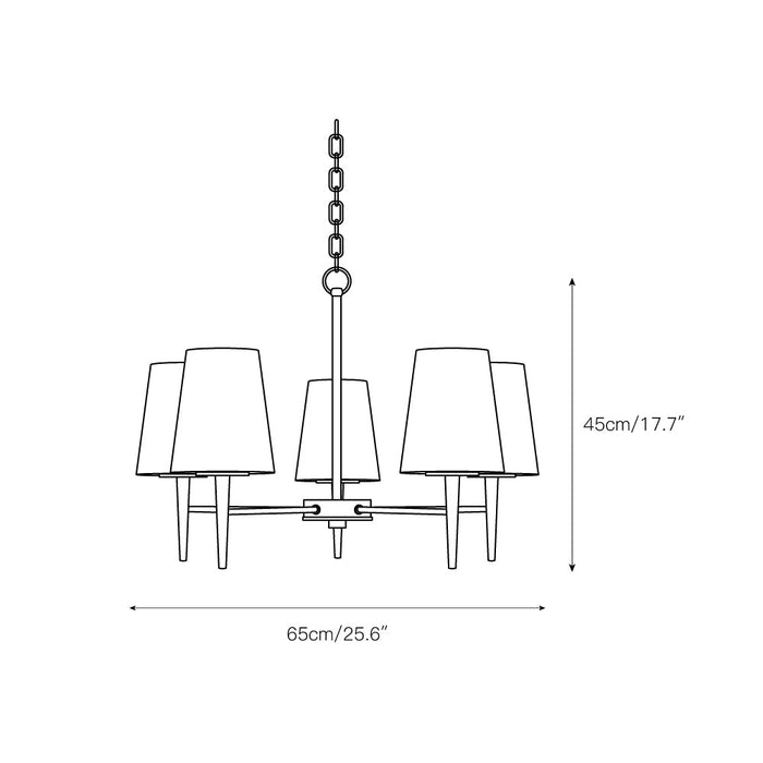 Driscoll Chandelier-DWHOME
