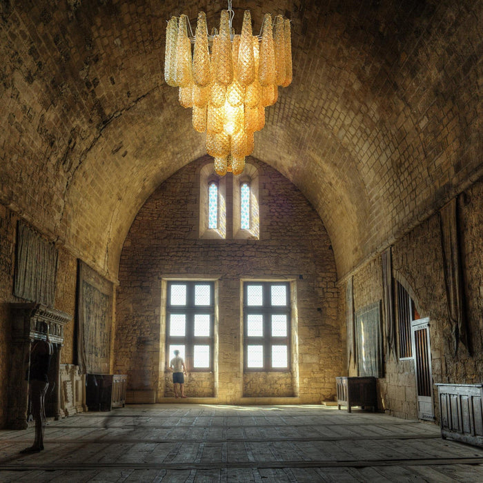 Drop Murano Chandelier-DWHOME