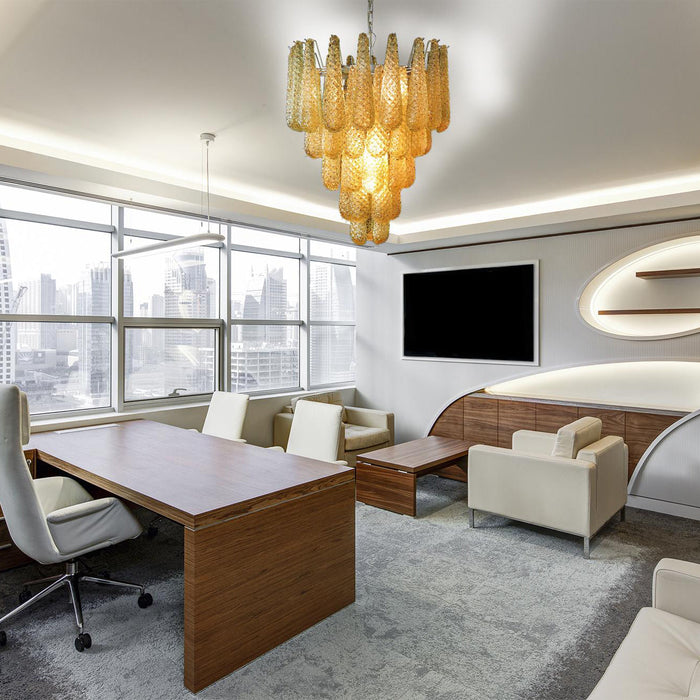 Drop Murano Chandelier-DWHOME