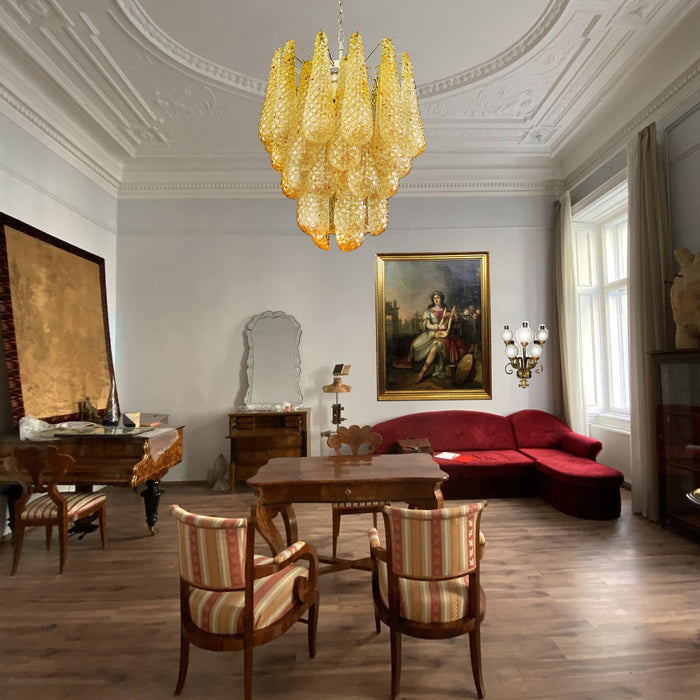 Drop Murano Chandelier-DWHOME