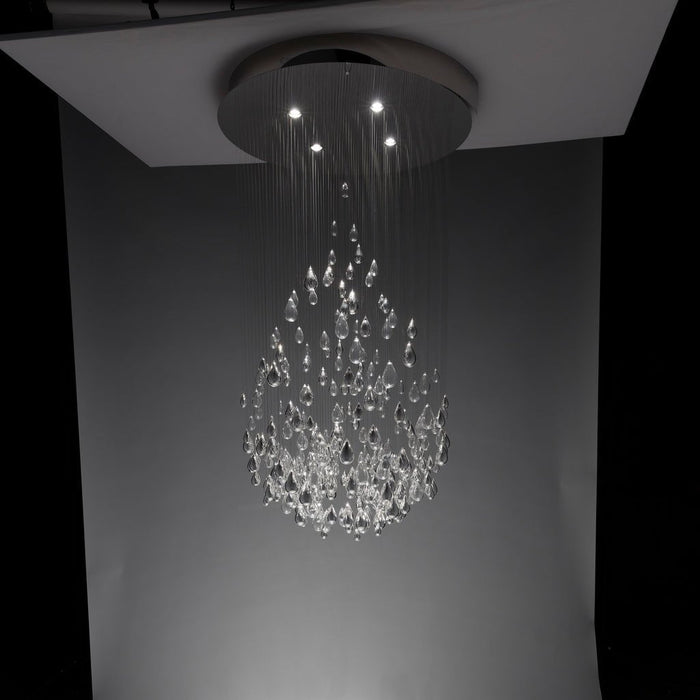 Droplets Sculpture Chandelier