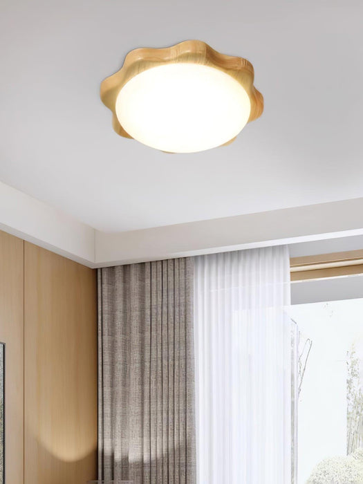 Drum Wood Ceiling Lamp-DWHOME