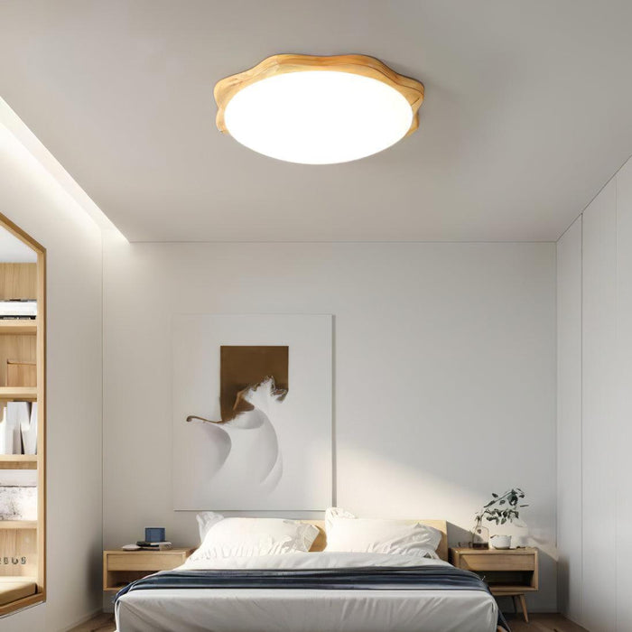 Drum Wood Ceiling Lamp-DWHOME