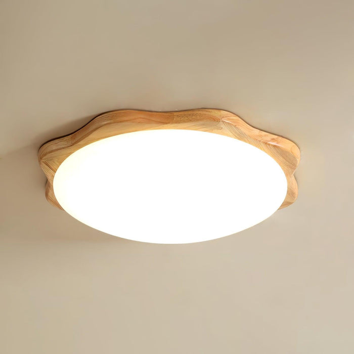 Drum Wood Ceiling Lamp-DWHOME