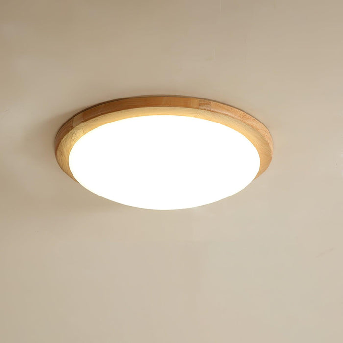 Drum Wood Ceiling Lamp-DWHOME