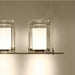 Dual Cylinder Glass Floor Lamp - DWHOME