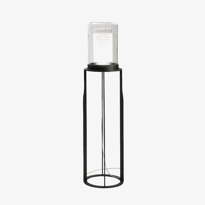 Dual Cylinder Glass Floor Lamp - DWHOME