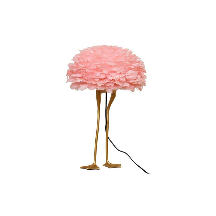 Duck Feet Feather Table Lamp - DWHOME