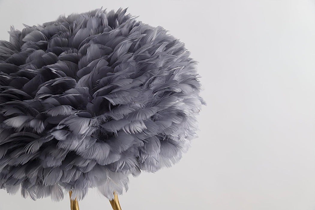 Duck Feet Feather Table Lamp - DWHOME