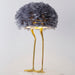 Duck Feet Feather Table Lamp - DWHOME
