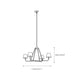 Dudley Brass Chandelier-DWHOME