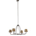 Dudley Brass Chandelier-DWHOME