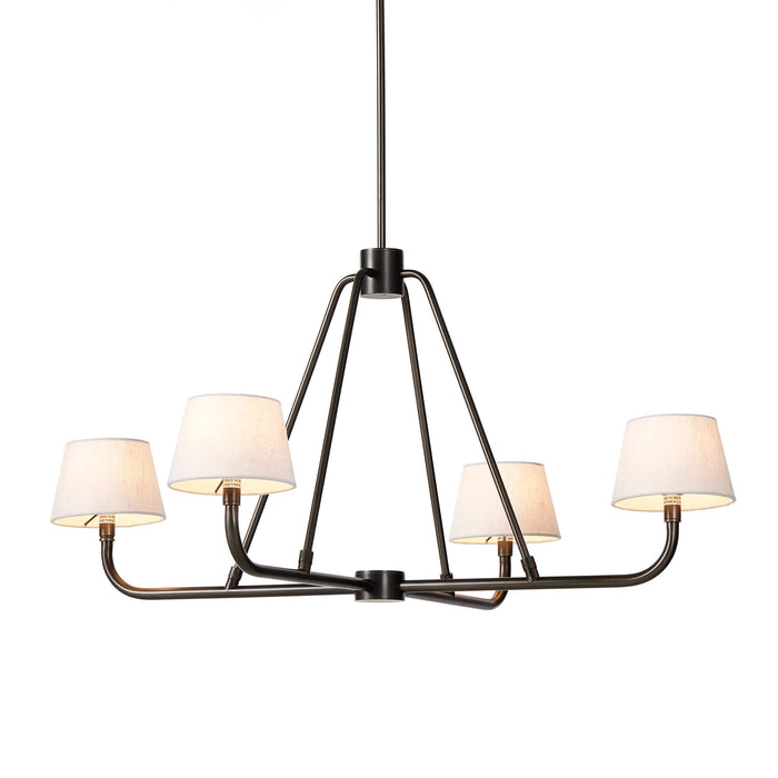 Dudley Brass Chandelier-DWHOME