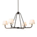 Dudley Brass Chandelier-DWHOME