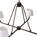 Dudley Brass Chandelier-DWHOME
