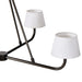 Dudley Brass Chandelier-DWHOME