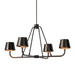 Dudley Brass Chandelier-DWHOME