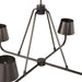 Dudley Brass Chandelier-DWHOME