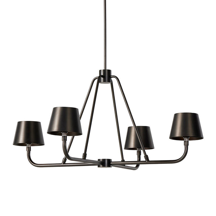 Dudley Brass Chandelier-DWHOME