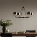 Dudley Brass Chandelier-DWHOME