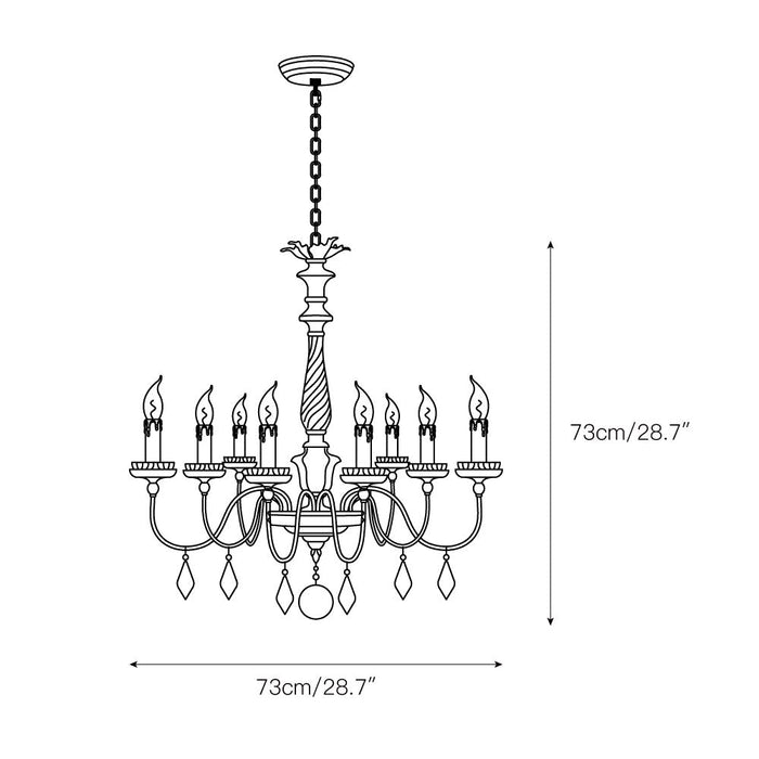 Durham Chandelier-DWHOME