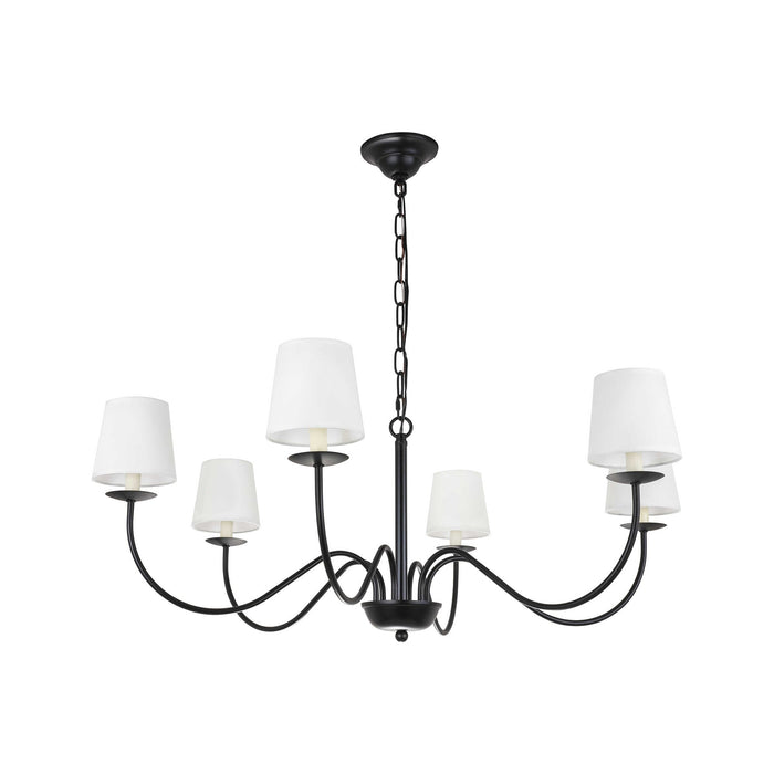 Eclipse Brass Chandelier-DWHOME