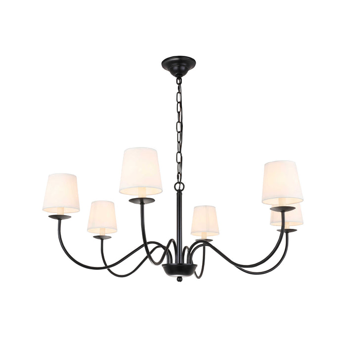 Eclipse Brass Chandelier-DWHOME