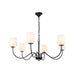 Eclipse Brass Chandelier-DWHOME