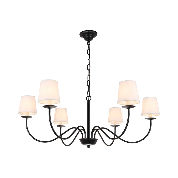 Eclipse Brass Chandelier-DWHOME