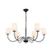Eclipse Brass Chandelier-DWHOME