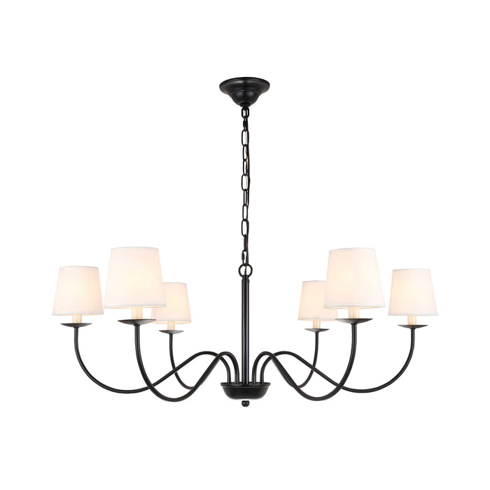 Eclipse Brass Chandelier-DWHOME