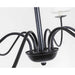 Eclipse Brass Chandelier-DWHOME